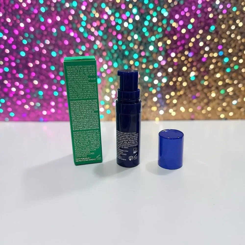 INNISFREE Retinol Green Tea PDRN Firming Serum Deluxe Mini 0.16 fl oz 5 ml NIB